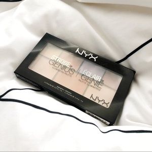 BNIB NYX strobe of genius highlighter palette